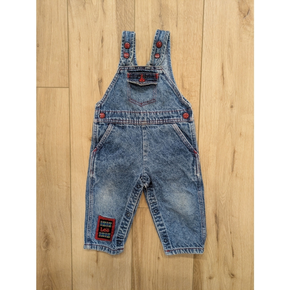 Vintage Lee Baby Overalls - Made In USA